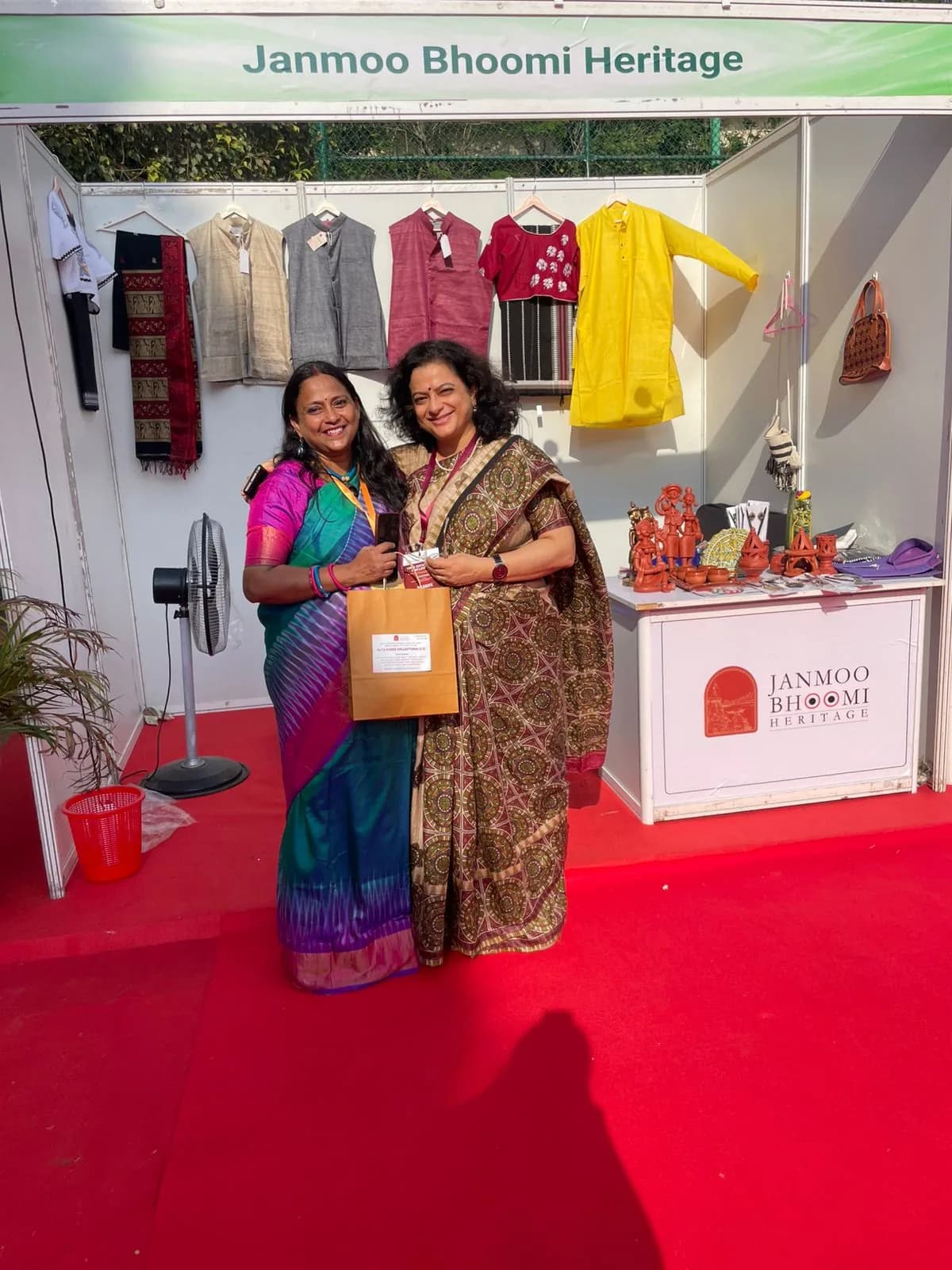 State Handloom & Craft Expo Display Stall — Exhibition Ground, Bhubaneswar, Aug 2026