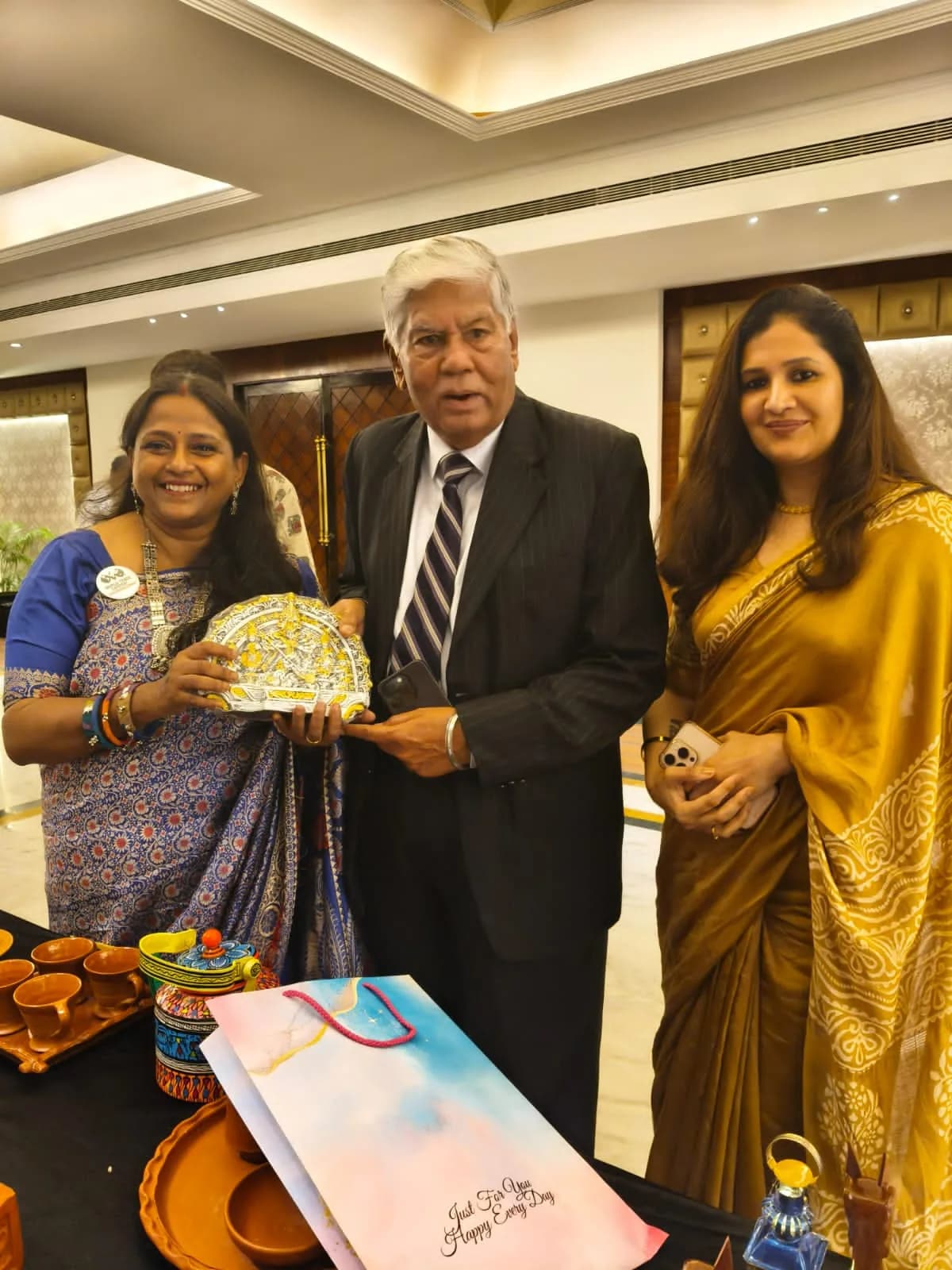 Hand-Painted Pattachitra Art Plate Felicitation — Bhubaneswar, Aug 2026