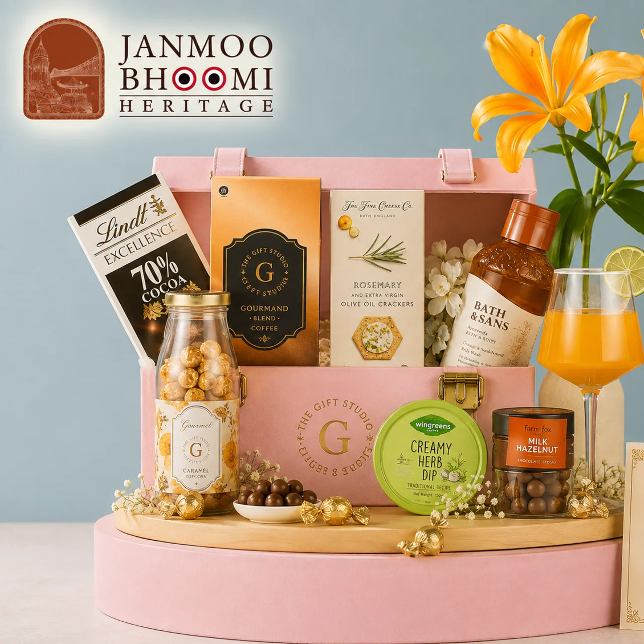 Rose Gourmet Treat Hamper