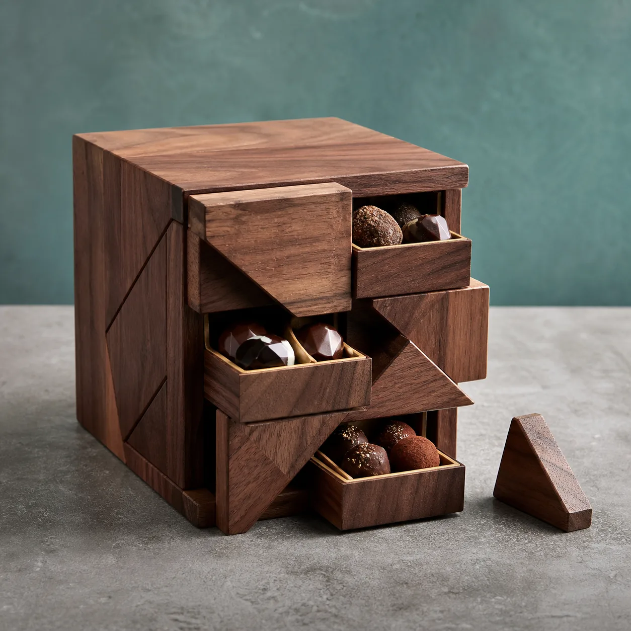 Unexpected Parcel Chocolate Puzzle Box