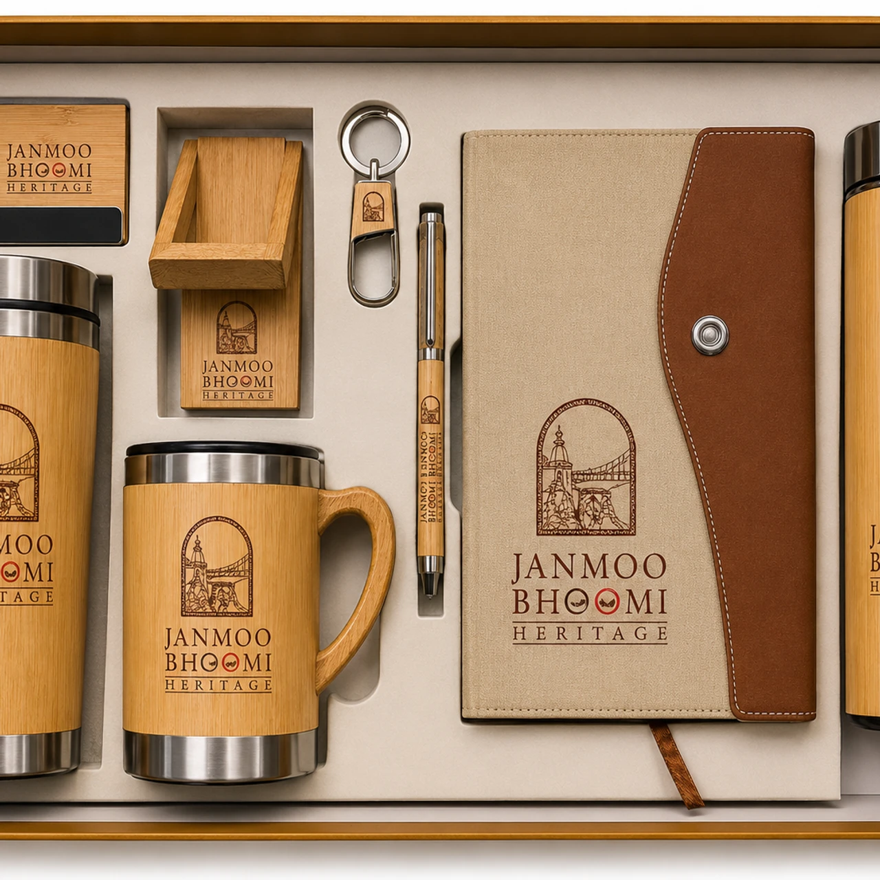 Bamboo Desk Essentials Set