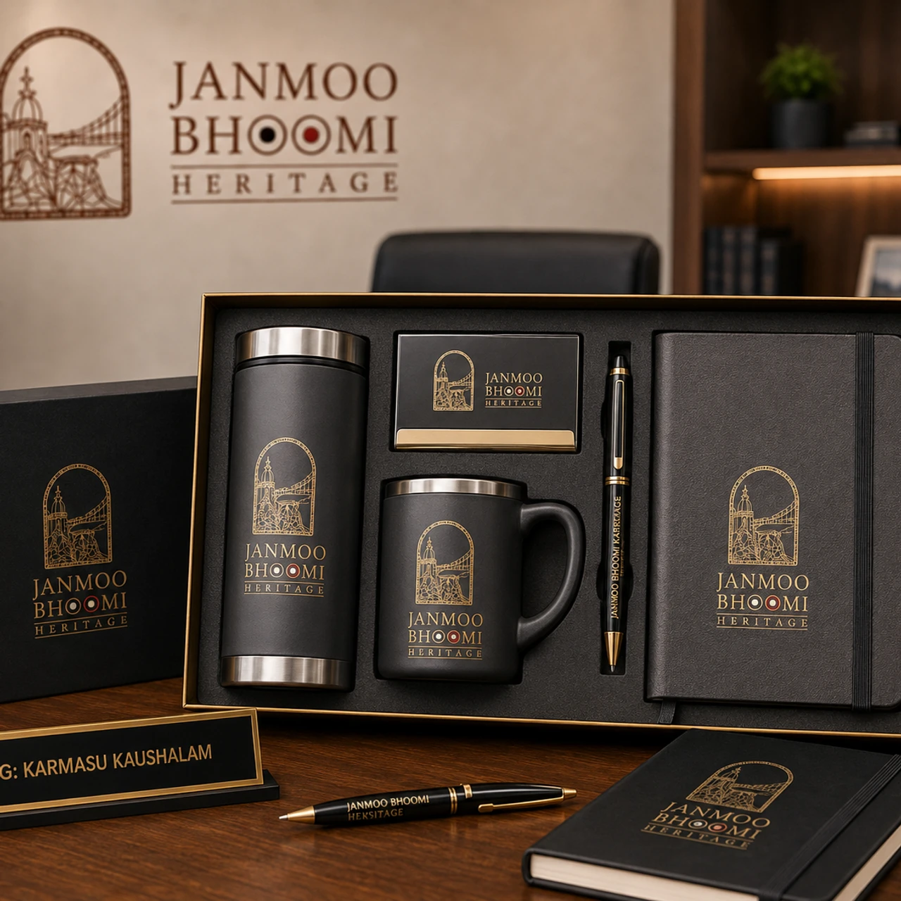 Midnight Gold Luxury Gift Box