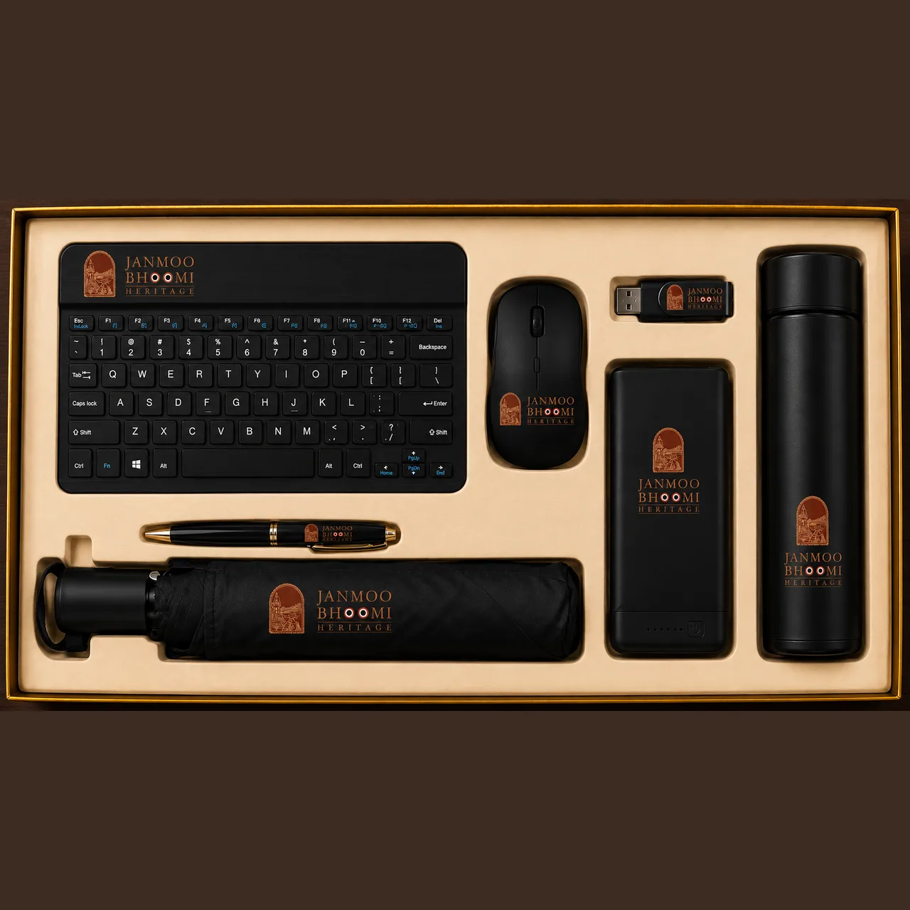 Executive Desk & Tech Hamper
