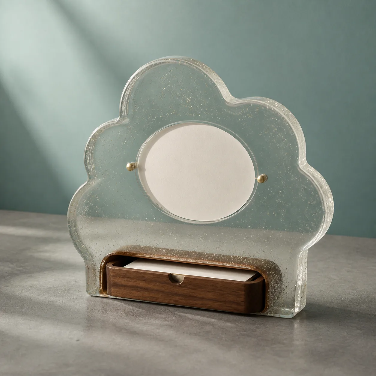 Cloud Pocket Floating Note Frame
