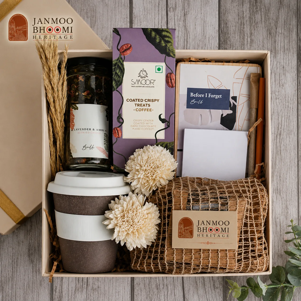 Lavender Amber Wellness Hamper